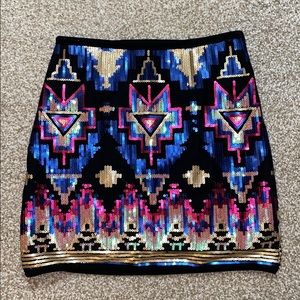 Sequin skirt